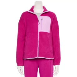 Women's Tek Gear® Sherpa Jacket -Adidas shop 5661832 Fantasy Berry
