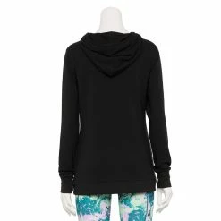 Women's Tek Gear® French Terry Hooded Tunic -Adidas shop 5662058 ALT