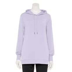 Women's Tek Gear® French Terry Hooded Tunic -Adidas shop 5662058 Ava Lavender