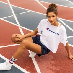 Women's Champion® Crop Tee -Adidas shop 5662887 ALT4