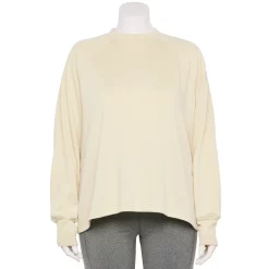 Plus Size Tek Gear® Stretch Fleece Mockneck Sweatshirt -Adidas shop 5663518 Hammock