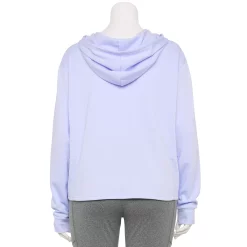 Plus Size Tek Gear® Stretch Fleece Hoodie -Adidas shop 5663556 ALT