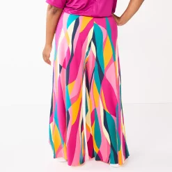 Plus Size Tek Gear® Palazzo Pants -Adidas shop 5664810 ALT