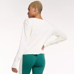 Women's FLX Knot-Front Top -Adidas shop 5665733 ALT