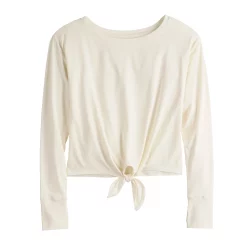 Women's FLX Knot-Front Top -Adidas shop 5665733 ALT2