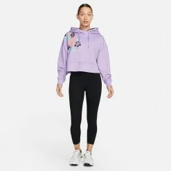 Women's Nike Therma-FIT Crop Printed Hoodie -Adidas shop 5667887 ALT2