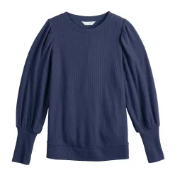 Women's LC Lauren Conrad Lounge Balloon-Sleeve Top -Adidas shop 5674232 ALT5