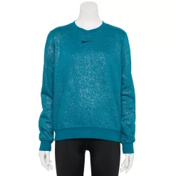 Women's Nike Sportswear Club Fleece Crewneck Sweatshirt -Adidas shop 5675474 Bright Spruce