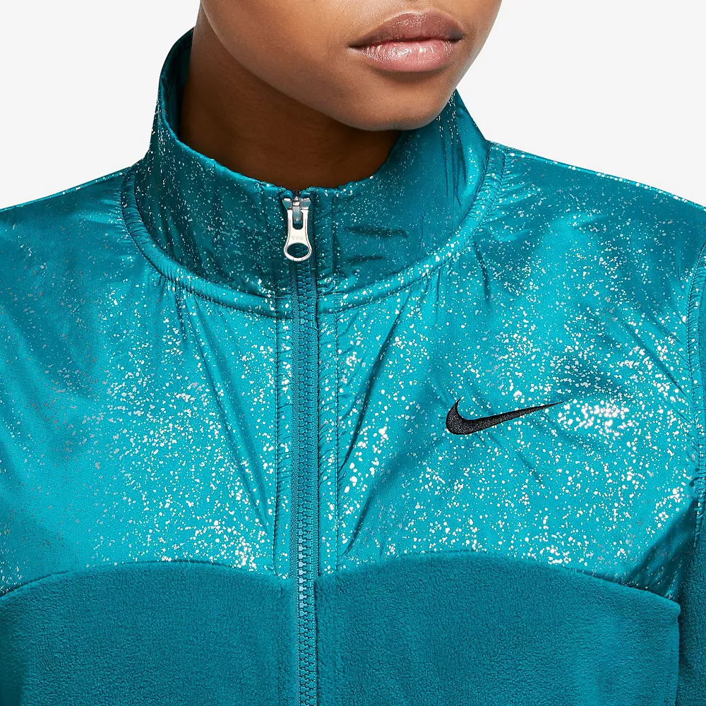 Women's Nike Sportswear Stardust Plush Track Jacket 7 Women's Nike Sportswear Stardust Plush Track Jacket - Image 5