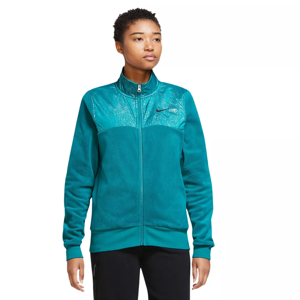 Women's Nike Sportswear Stardust Plush Track Jacket 5 Women's Nike Sportswear Stardust Plush Track Jacket - Image 3