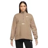 Women's Nike Sportswear Swoosh Quarter-Zip Fleece Top