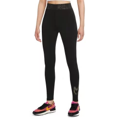 Women's Nike Sportswear Stardust High-Waisted Leggings -Adidas shop 5675975 Black