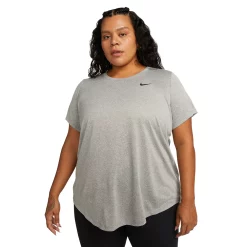 Plus Size Nike Dri-FIT Tee -Adidas shop 5678218 Tumbled Gray