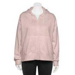 Plus Size Nike Sportswear Club Fleece Full-Zip Hoodie