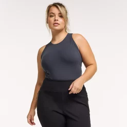 Plus Size FLX Affirmation Halter-Neck Bodysuit