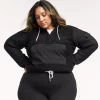 Plus Size FLX Hooded Half-Zip Mixed-Media Pullover 2 Plus Size FLX Hooded Half-Zip Mixed-Media Pullover -Adidas shop 5679633 Mneral Blk