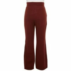 Plus Size FLX Ribbed High-Waisted Flared Sweater Pants -Adidas shop 5679635 ALT
