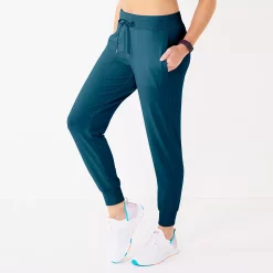 Petite Tek Gear® French Terry Joggers -Adidas shop 5686551 Blue Crayon