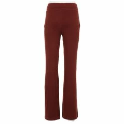 Women's FLX Ribbed High-Waisted Flared Sweater Pants -Adidas shop 5687134 ALT