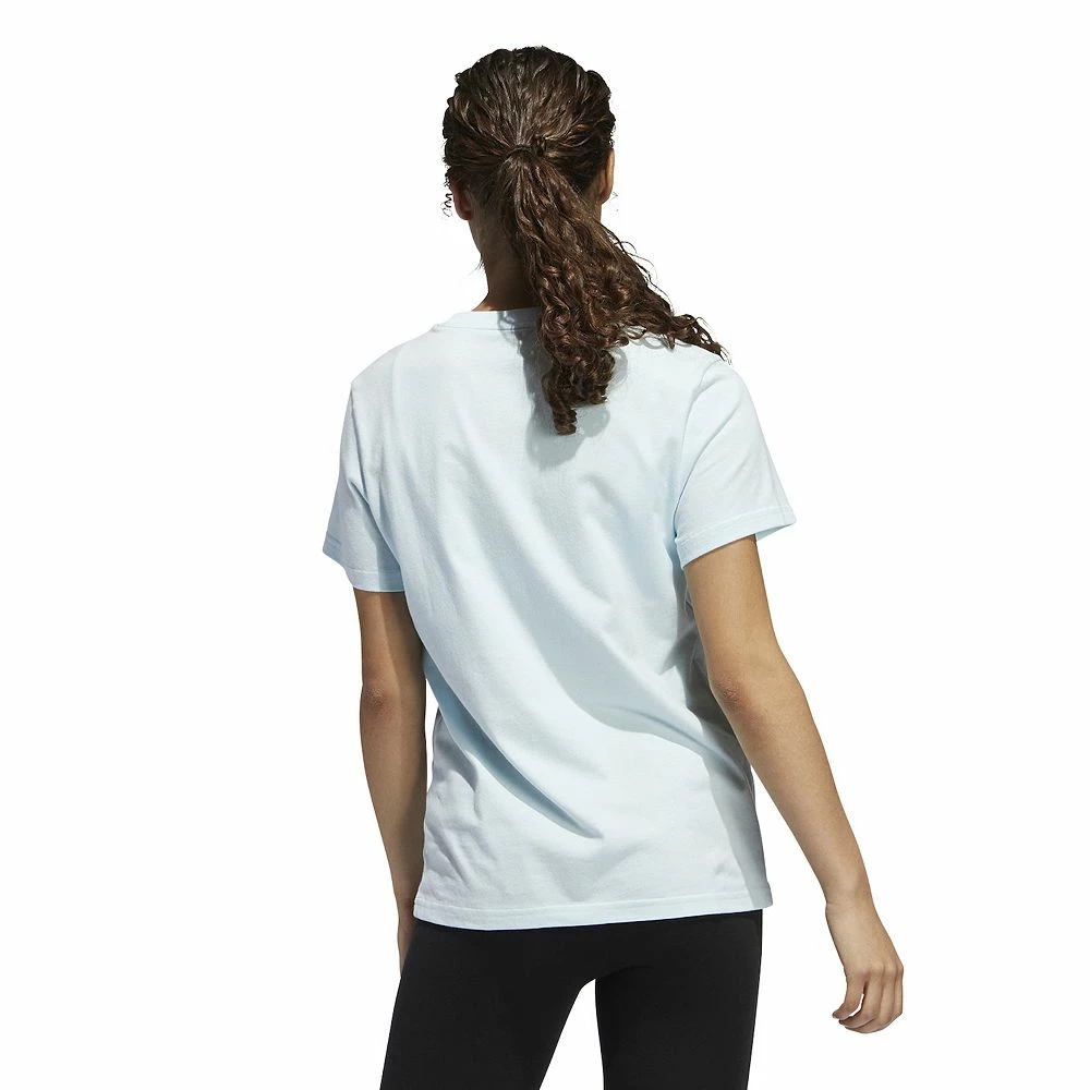 Women's adidas Winter Lights Badge of Sport Graphic Tee 4 Women's adidas Winter Lights Badge of Sport Graphic Tee - Image 2