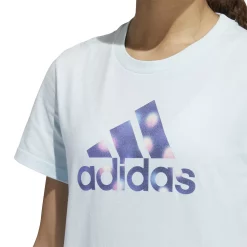 Women's adidas Winter Lights Badge of Sport Graphic Tee 12 Women's adidas Winter Lights Badge of Sport Graphic Tee -Adidas shop 5709289 ALT3