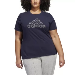 Plus Size adidas Celestial Badge Of Sport Graphic Tee -Adidas shop 5714098 ALT4