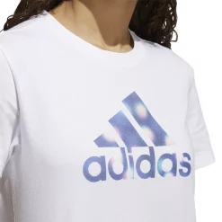Women's adidas Winter Lights Badge of Sport Graphic Tee -Adidas shop 5720058 ALT3