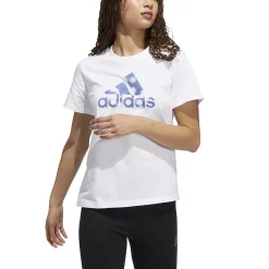 Women's adidas Winter Lights Badge of Sport Graphic Tee -Adidas shop 5720058 ALT4