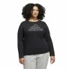 Plus Size adidas Mini Badge Of Sport Long Sleeve Graphic Tee