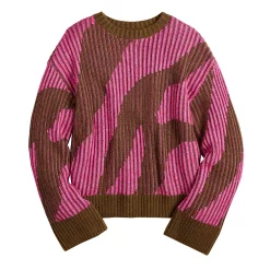 Women's Nine West Patterned Crewneck Sweater -Adidas shop 5731865 ALT5