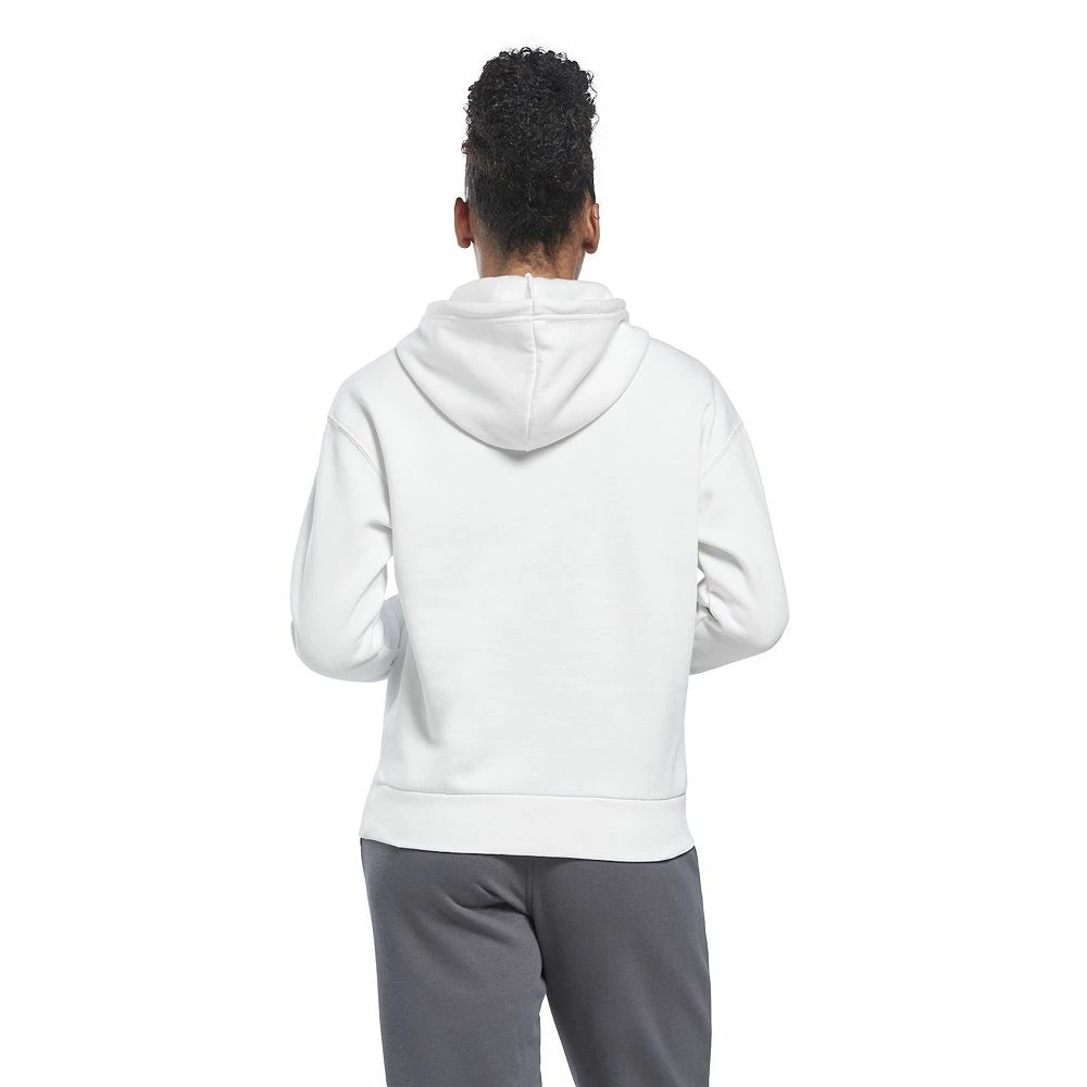 Women's Reebok Identity Logo Fleece Hoodie 6 Women's Reebok Identity Logo Fleece Hoodie - Image 4