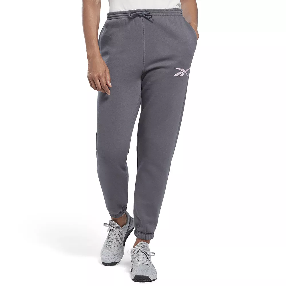 Women's Reebok Vector Fleece Joggers 3 Women's Reebok Vector Fleece Joggers