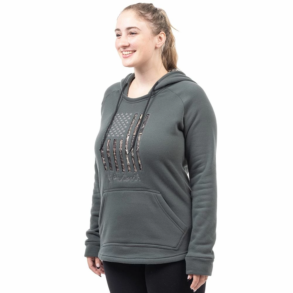 Women's Huntworth Performance Fleece Flag Graphic Hoodie 5 Women's Huntworth Performance Fleece Flag Graphic Hoodie - Image 3