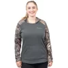 Women's Huntworth Camo Knit Hoodie -Adidas shop 5738057
