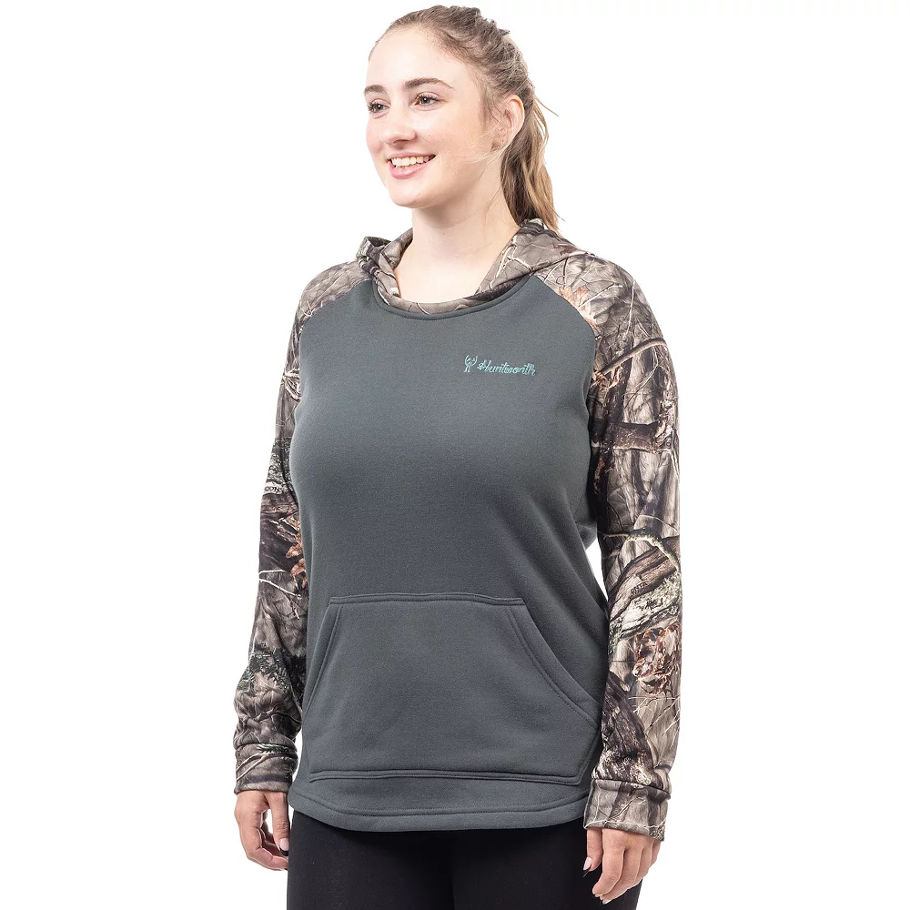 Women's Huntworth Camo Knit Hoodie 5 Women's Huntworth Camo Knit Hoodie - Image 3