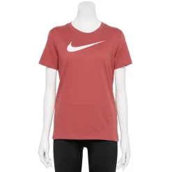 Women's Nike Dri-FIT Swoosh Graphic Tee 16 Women's Nike Dri-FIT Swoosh Graphic Tee -Adidas shop 5738085 Canyon Rust