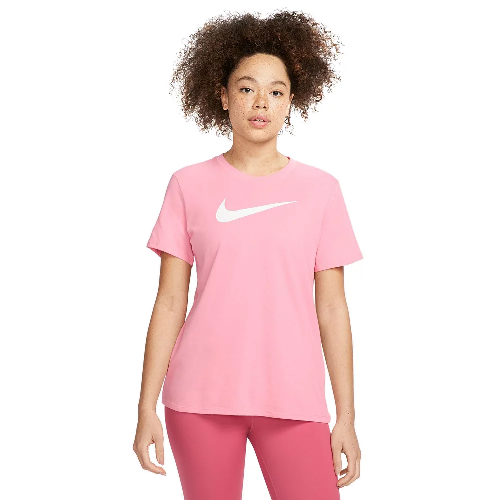 Women's Nike Dri-FIT Swoosh Graphic Tee 11 Women's Nike Dri-FIT Swoosh Graphic Tee - Image 9