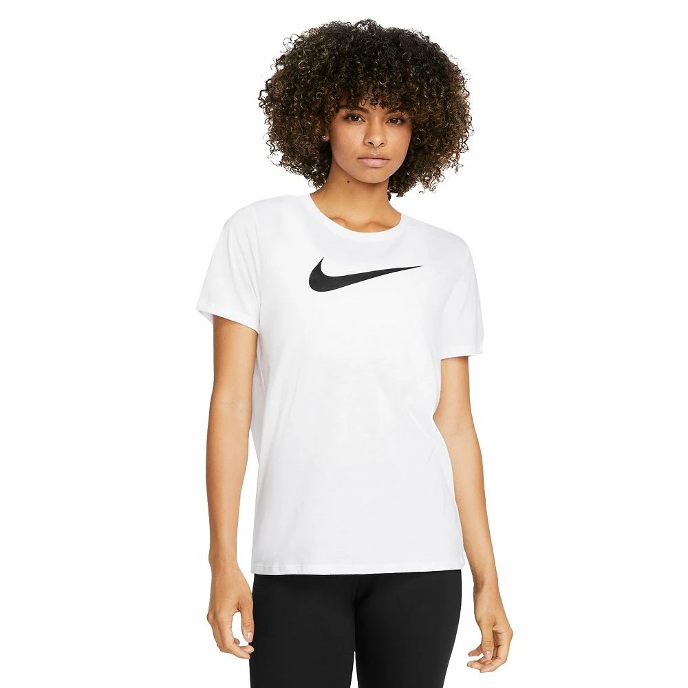 Women's Nike Dri-FIT Swoosh Graphic Tee 4 Women's Nike Dri-FIT Swoosh Graphic Tee - Image 2