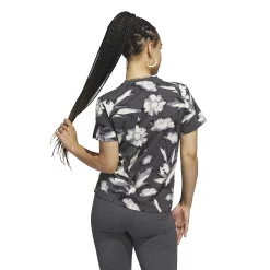 Women's adidas Bloom Print Tee -Adidas shop 5767092 ALT