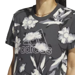 Women's adidas Bloom Print Tee -Adidas shop 5767092 ALT2