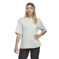 Women's adidas Sportswear Graphic Pocket Tee -Adidas shop 5769472 Linen Green