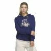 Women's adidas Bloom Fleece Hoodie -Adidas shop 5770378 Dark Blue