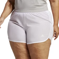 Plus Size adidas Marathon 20 Running Shorts 18 Plus Size adidas Marathon 20 Running Shorts -Adidas shop 5776533 Silver Dawn
