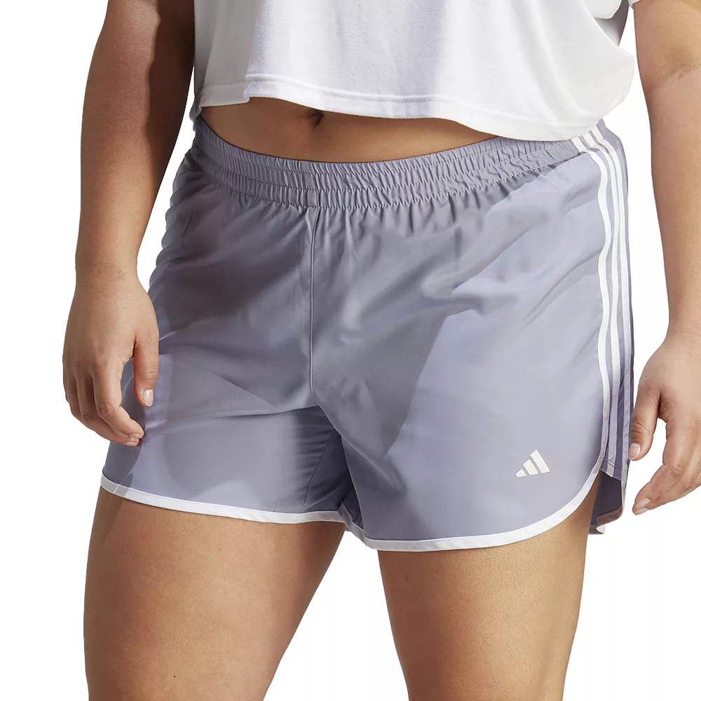 Plus Size adidas Marathon 20 Running Shorts 6 Plus Size adidas Marathon 20 Running Shorts - Image 4