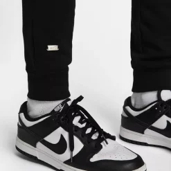 Women's Nike Sportswear Club Fleece Leopard-Print Logo Pants -Adidas shop 5788967 ALT4