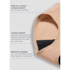 Women's Jockey® Worry Free Heavy Absorbency Hipster Panty 2584 -Adidas shop 5789936 ALT95