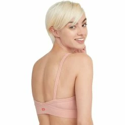 Hanes Ultimate® Comfort Flex Fit Authentic Longline Scoop Crop Bralette DHY201 -Adidas shop 5798295 ALT