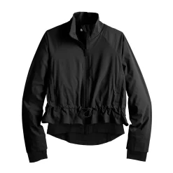 Women's FLX Convertible Peplum Jacket -Adidas shop 5810724 ALT2
