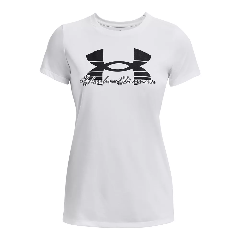 Women's Under Armour Tech™ Script Logo Tee 11 Women's Under Armour Tech™ Script Logo Tee - Image 9