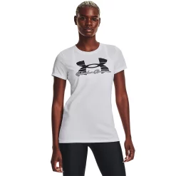 Women's Under Armour Tech™ Script Logo Tee 14 Women's Under Armour Tech™ Script Logo Tee -Adidas shop 5811969 White